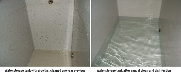prevent legionella preclean